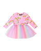 LET THE GOOD TIME ROLL CIRCUS FRILL BODYSUIT DRESS