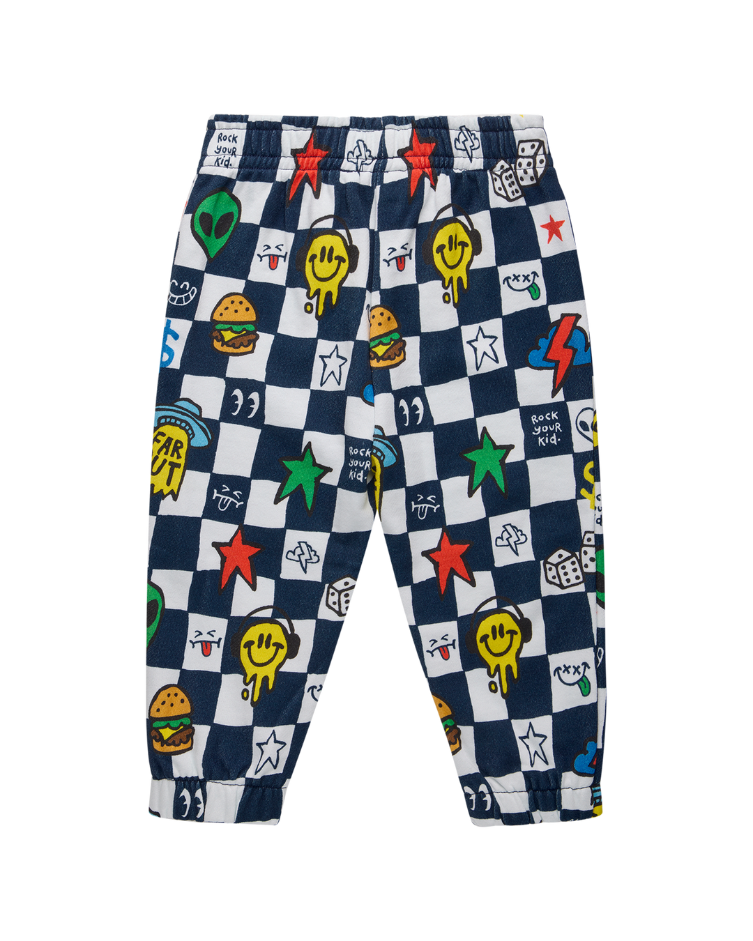 FAR OUT CHECK BABY ALEXANDER TRACK PANT
