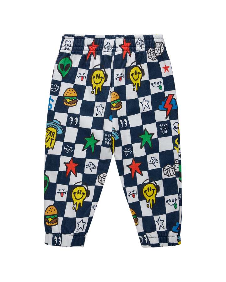 FAR OUT CHECK BABY ALEXANDER TRACK PANT