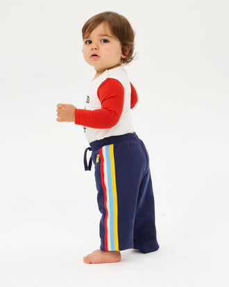 FUELLED BY THUNDER BABY VINNIE WIDE LEG TRACK PANT