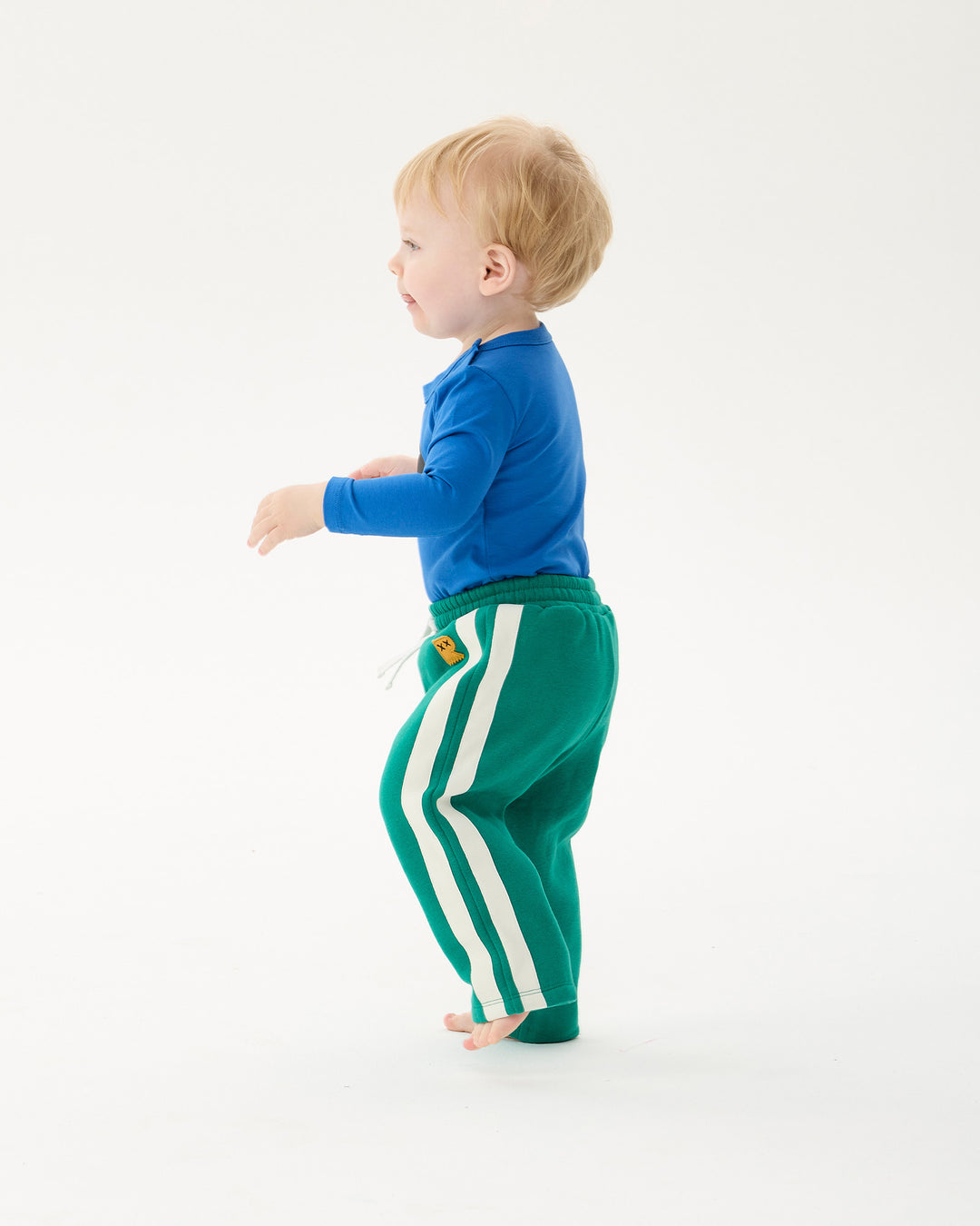 HAPPY CAMPER BABY RAFI WIDE LEG TRACK PANT
