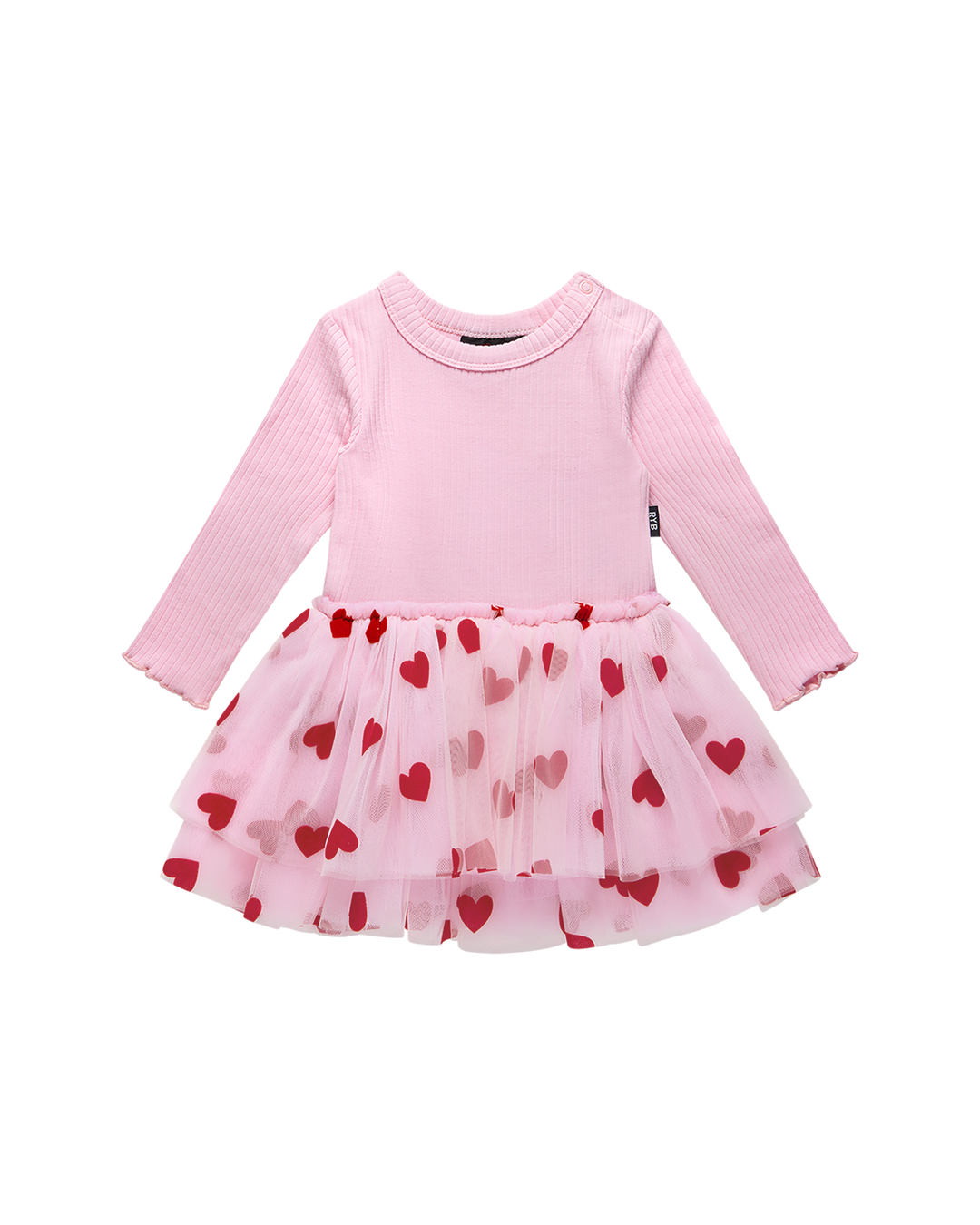 BE MINE BABY LONG SLEEVE VALENTINE DRESS