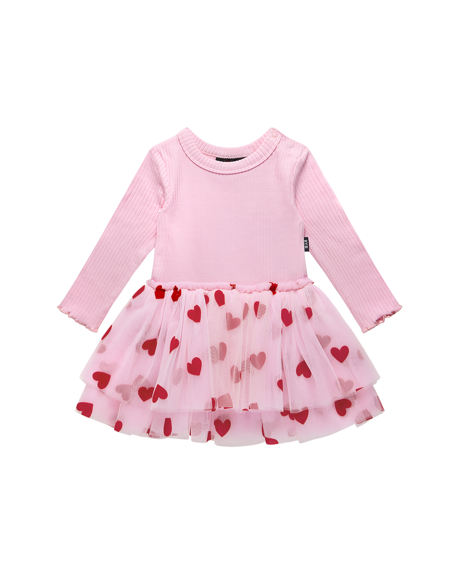 BE MINE BABY LONG SLEEVE VALENTINE DRESS