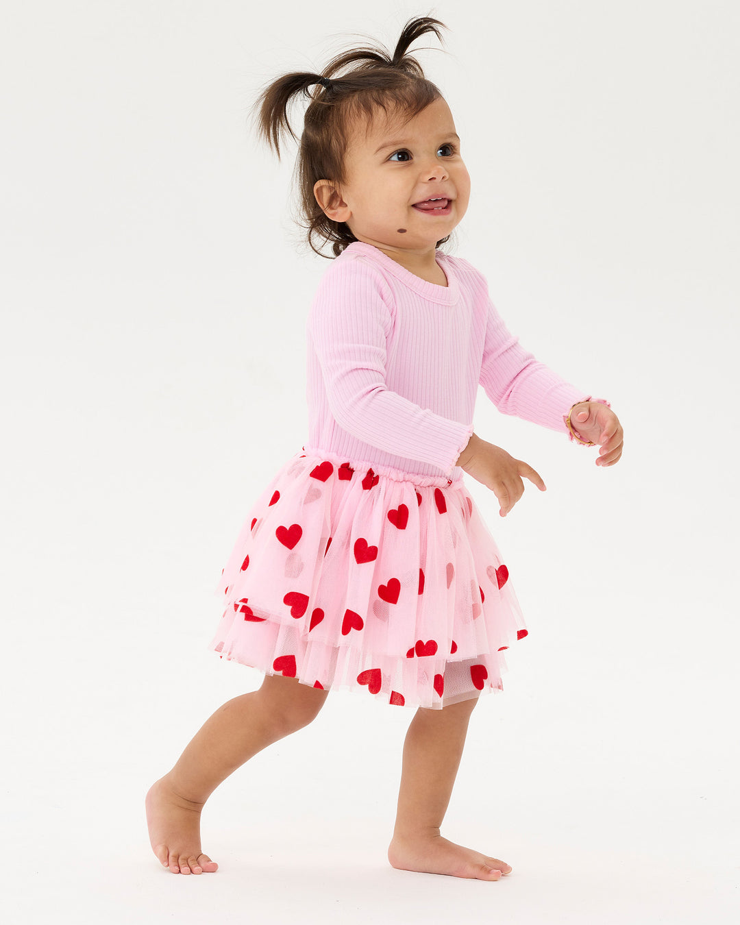 BE MINE BABY LONG SLEEVE VALENTINE DRESS