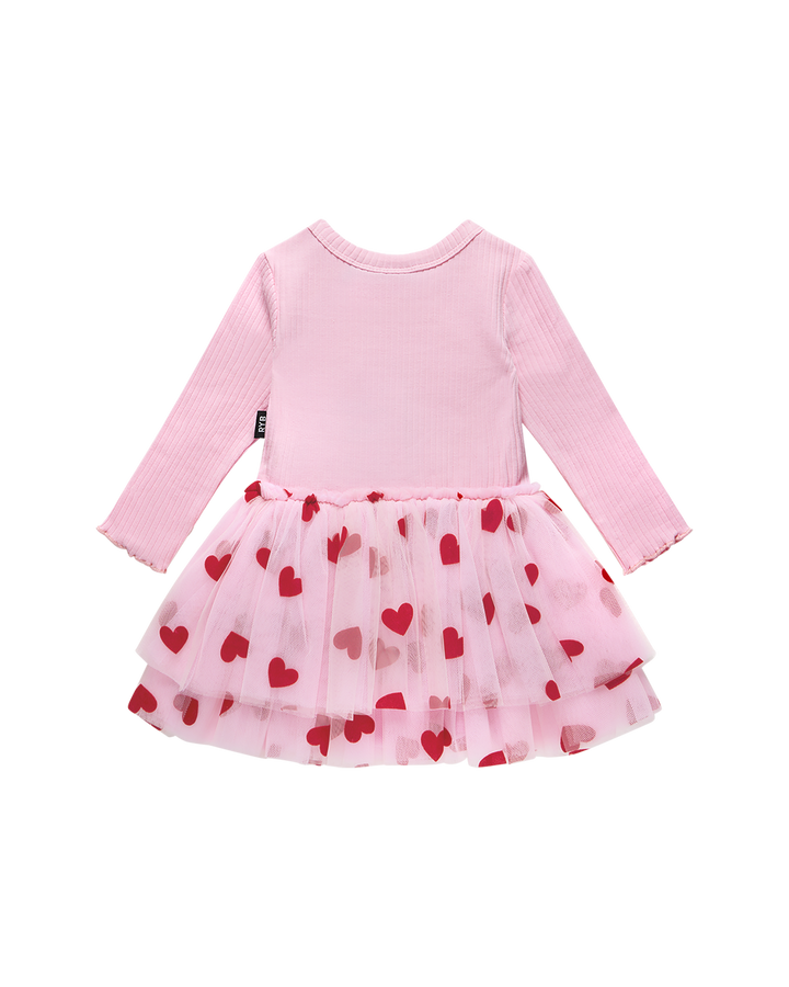 BE MINE BABY LONG SLEEVE VALENTINE DRESS