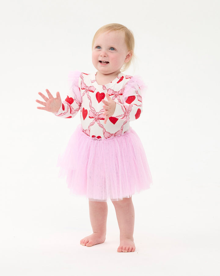 WILD AT HEART CIRCUS FRILL BODYSUIT DRESS