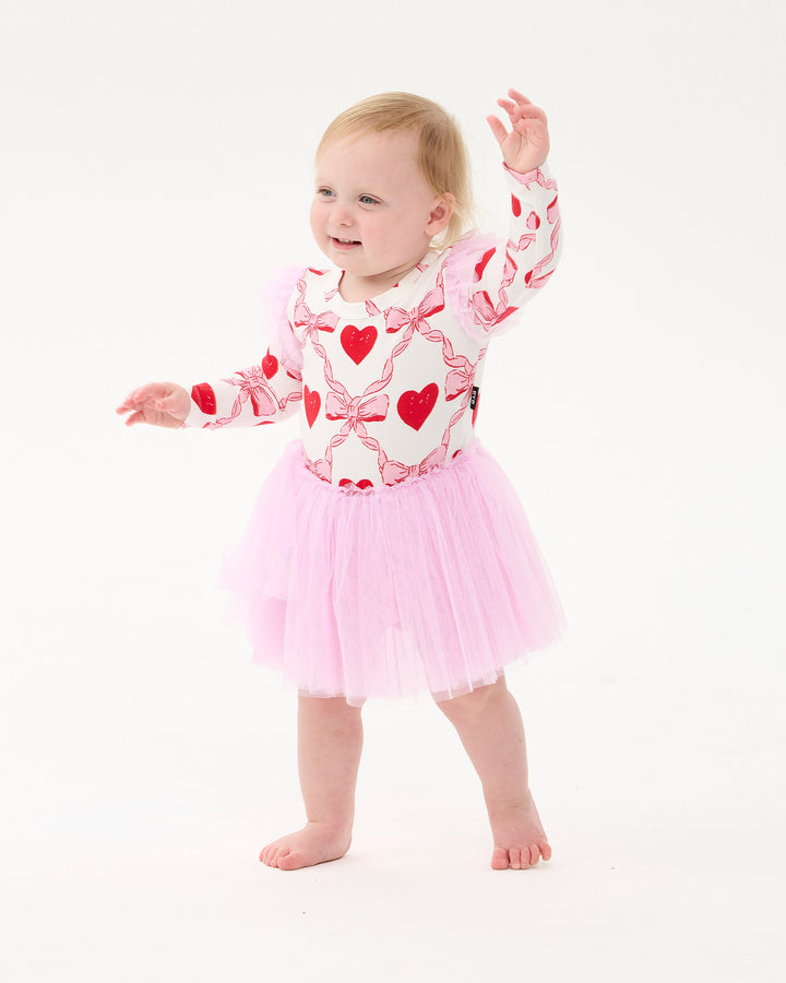 WILD AT HEART CIRCUS FRILL BODYSUIT DRESS