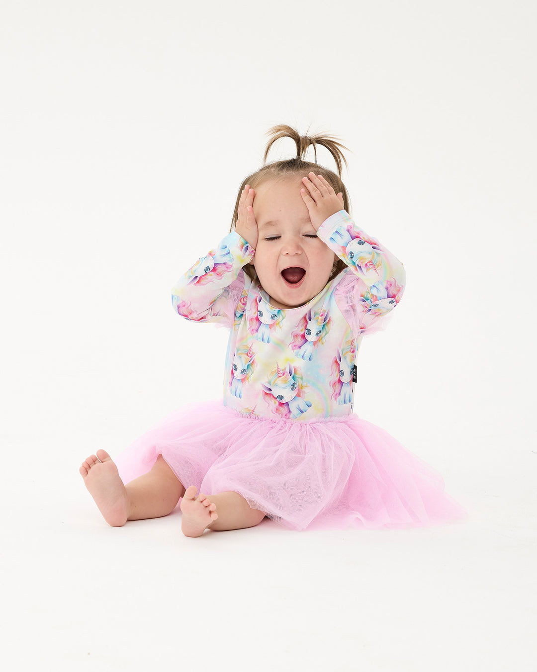 UNICORN PONY CIRCUS FRILL BODYSUIT DRESS
