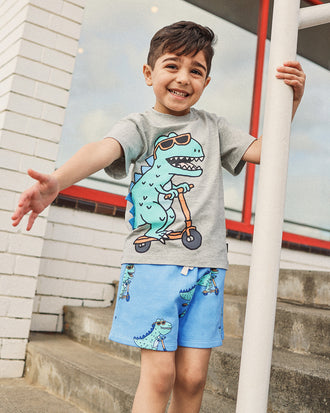 AXEL SHORT IN HARBOR BLUE
