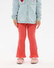 DISCO FLARE LEGGING IN RASPBERRY