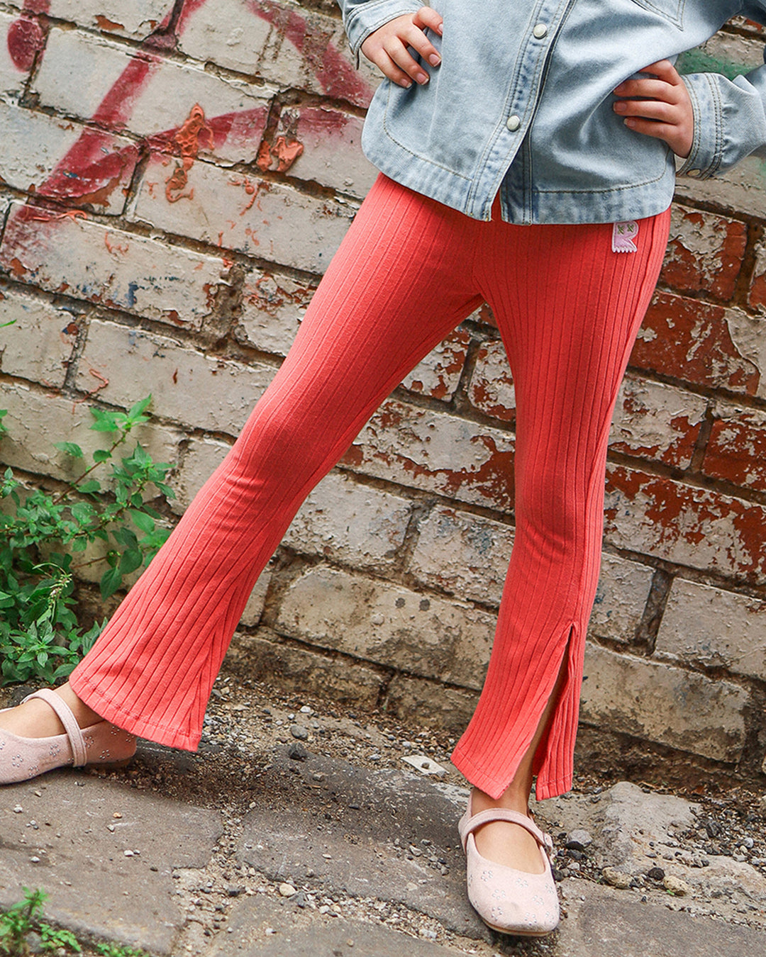 DISCO FLARE LEGGING IN RASPBERRY | Rock Your Baby