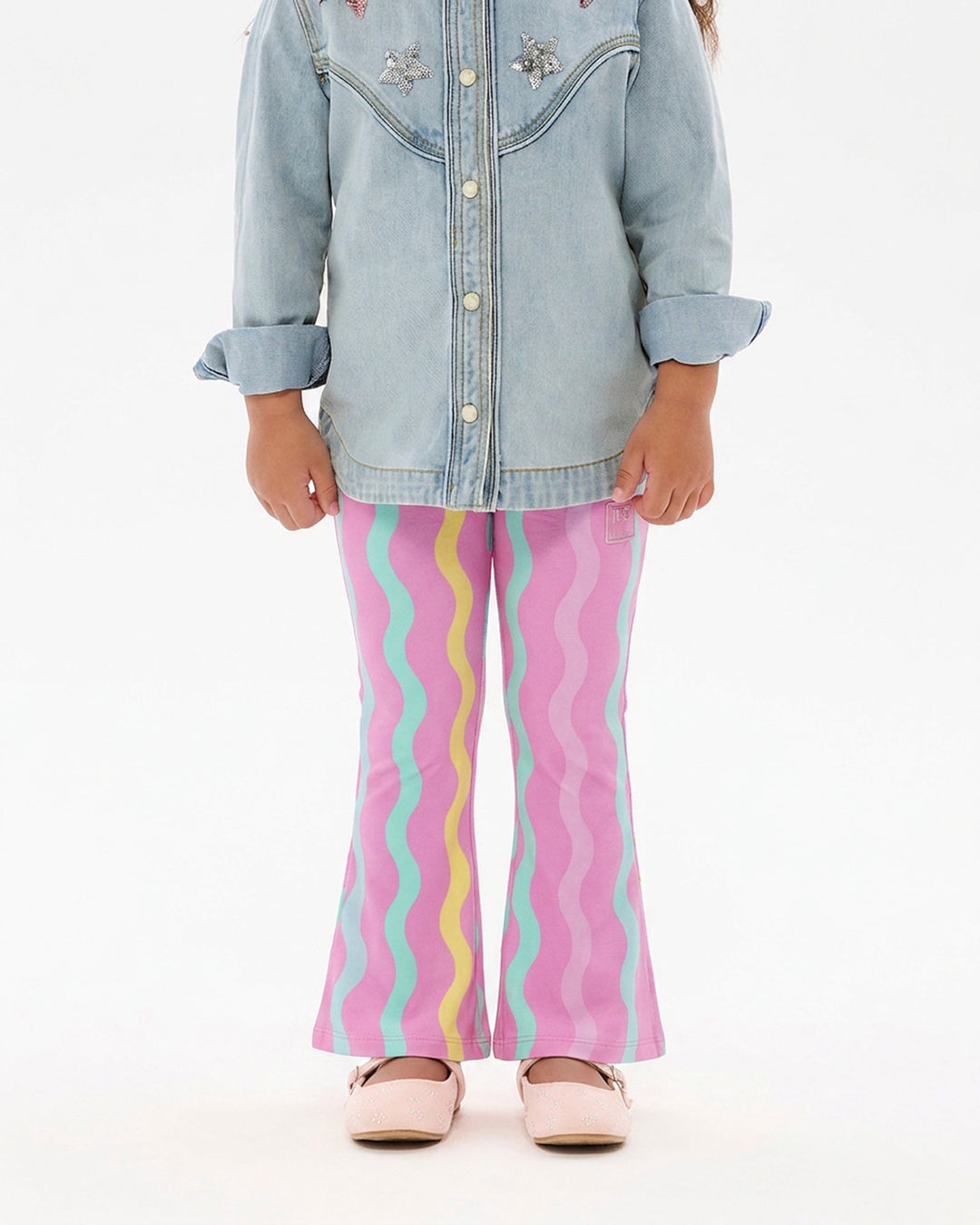 CANDY STRIPE BONNIE FLARE LEGGING