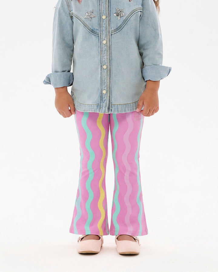 CANDY STRIPE BONNIE FLARE LEGGING
