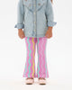 CANDY STRIPE BONNIE FLARE LEGGING