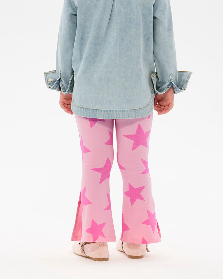 PINK STARS BONNIE FLARE LEGGING
