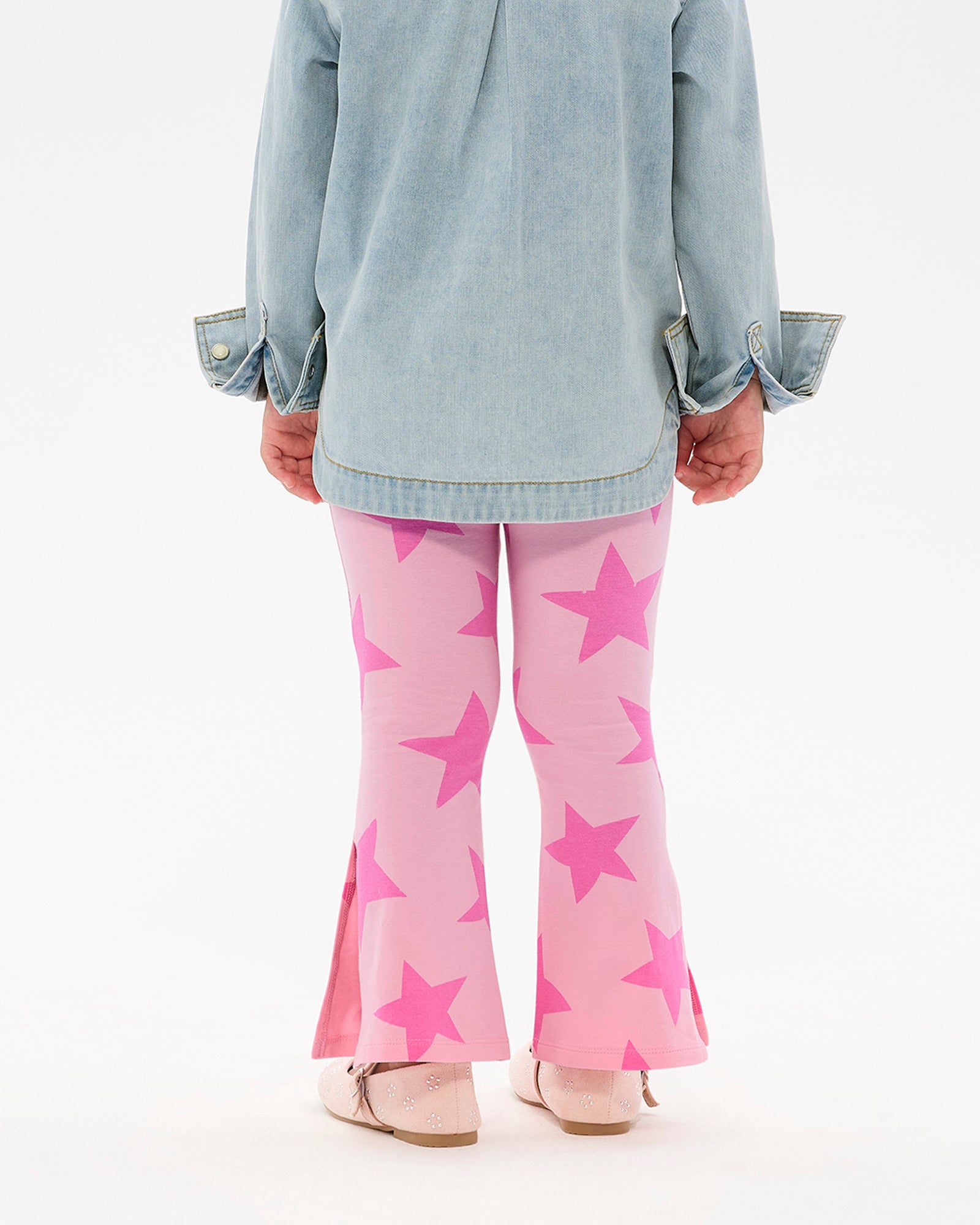 PINK STARS BONNIE FLARE LEGGING