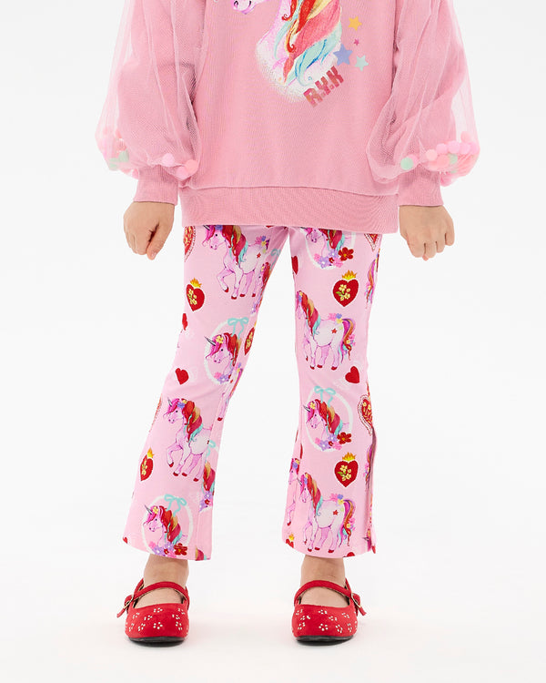 UNICORN HEARTS BONNIE FLARE LEGGING
