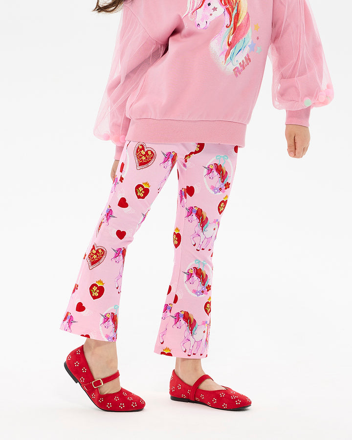 UNICORN HEARTS BONNIE FLARE LEGGING