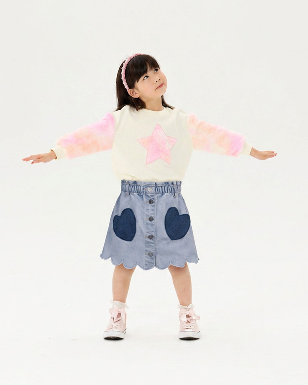 WILD AT HEART WILLOW DENIM SKIRT