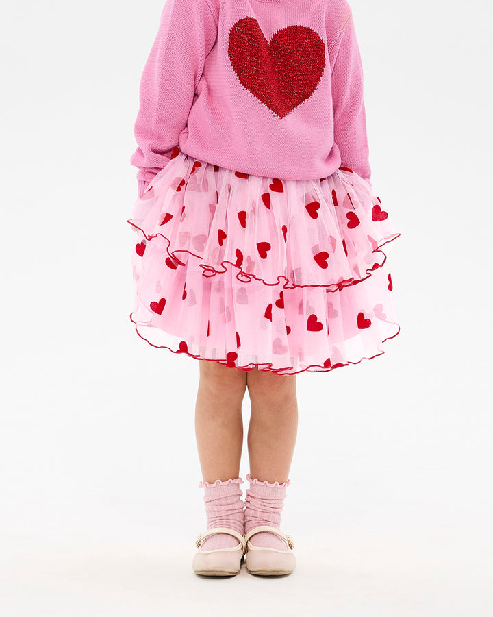 BE MINE VALENTINE TULLE SKIRT