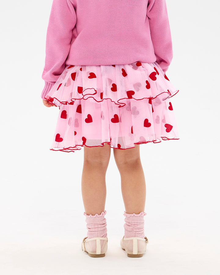BE MINE VALENTINE TULLE SKIRT