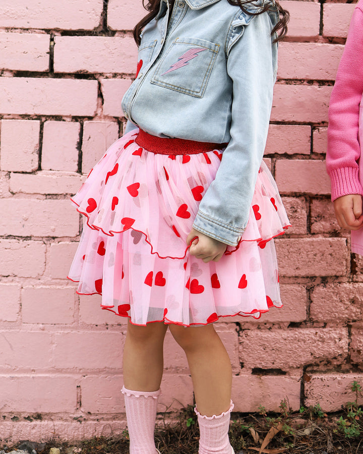 BE MINE VALENTINE TULLE SKIRT