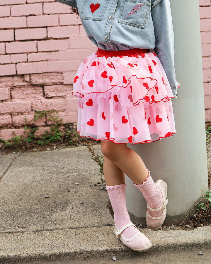 BE MINE VALENTINE TULLE SKIRT