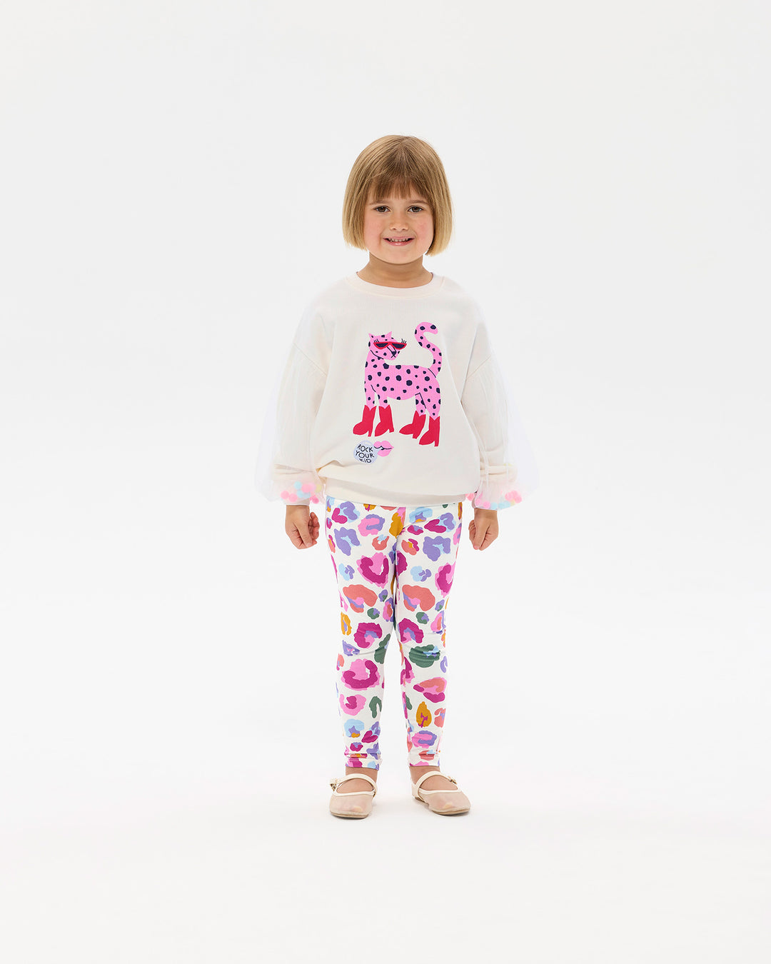 RAINBOW LEOPARD LOLLY LEGGING