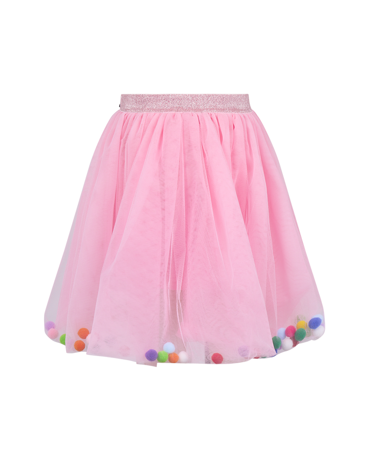 BUBBLY SKIRT IN STRAWBERRY PINK