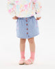GIDDY UP STARS DENIM MAE SKIRT