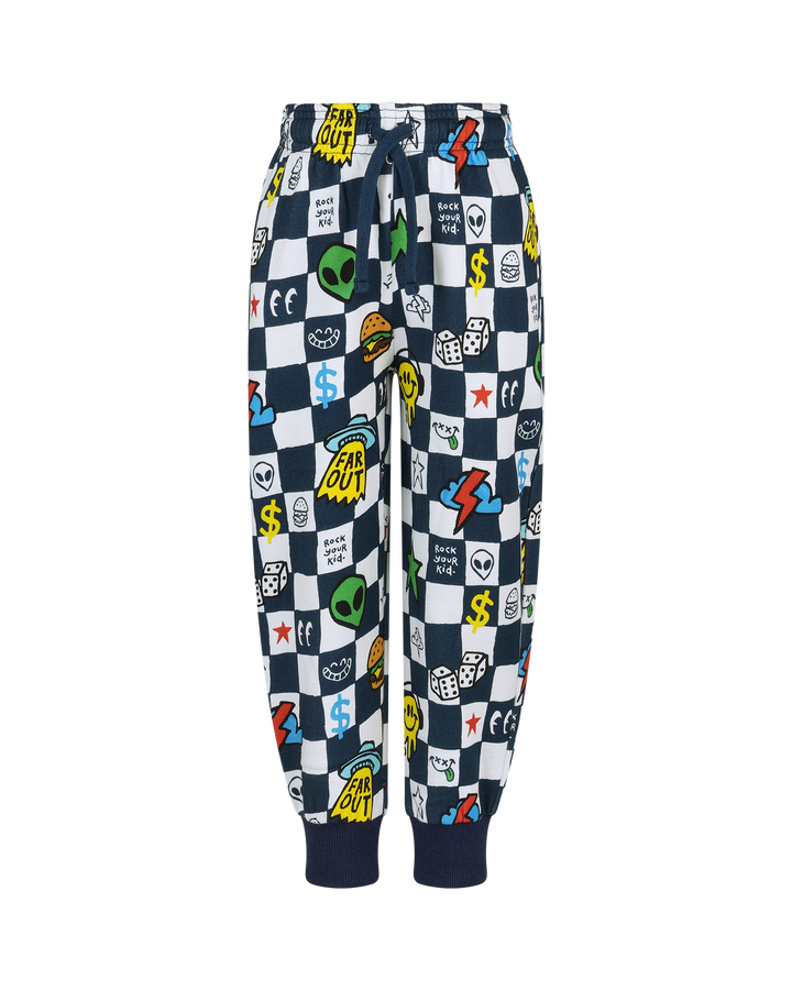 FAR OUT CHECK ALEXANDER TRACK PANT | Rock Your Baby