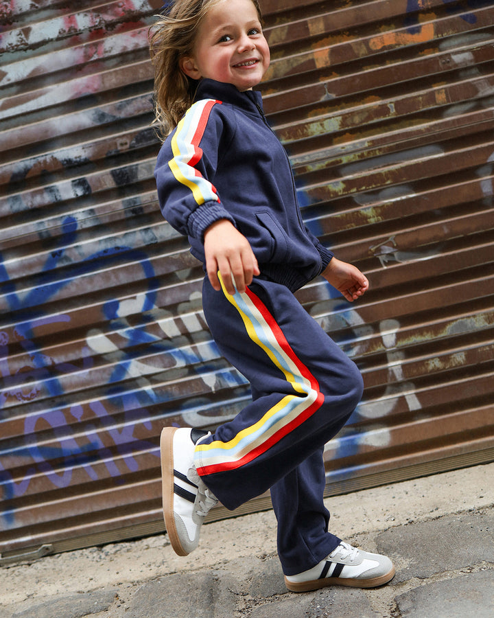 FUELLED BY THUNDER VINNIE WIDE LEG TRACK PANT