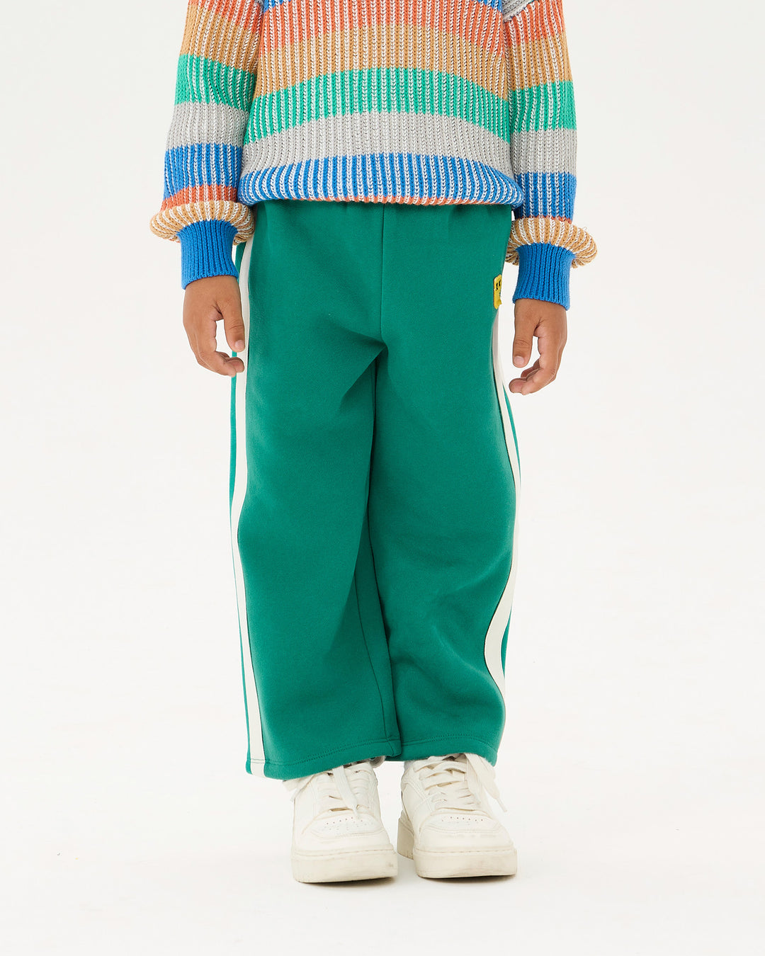 HAPPY CAMPER RAFI WIDE LEG TRACK PANT
