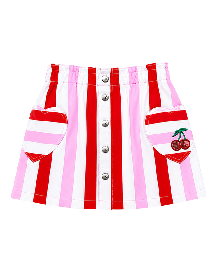 MEG SKIRT IN STRIPE