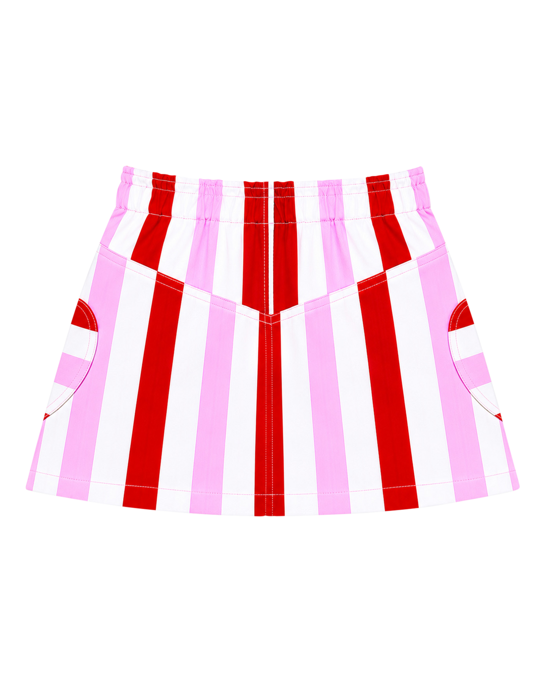 MEG SKIRT IN STRIPE