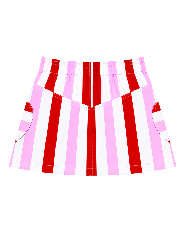 MEG SKIRT IN STRIPE