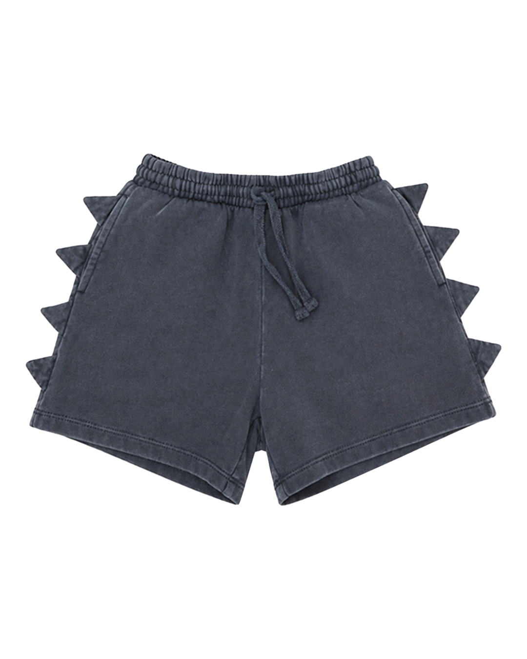 LENNY SHORT IN CHARCOAL GREY