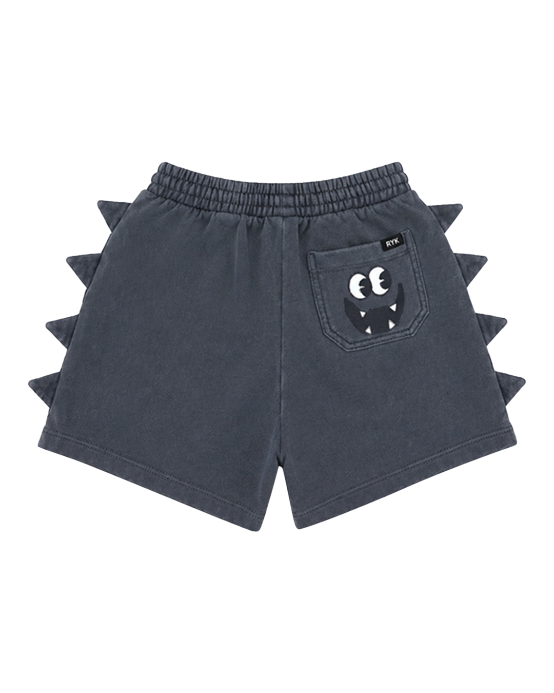 LENNY SHORT IN CHARCOAL GREY