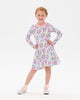 UNICORN PONY LONG SLEEVE POLLY DRESS