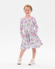UNICORN PONY LONG SLEEVE POLLY DRESS