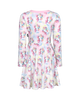 UNICORN PONY LONG SLEEVE POLLY DRESS