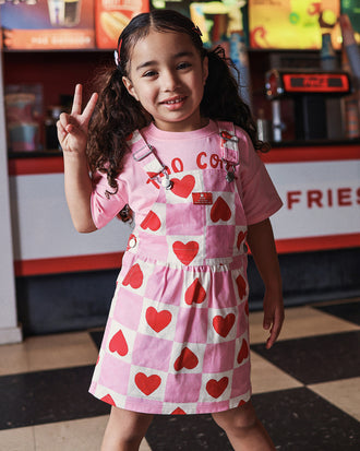 TWIGGY PINI IN HEART GINGHAM