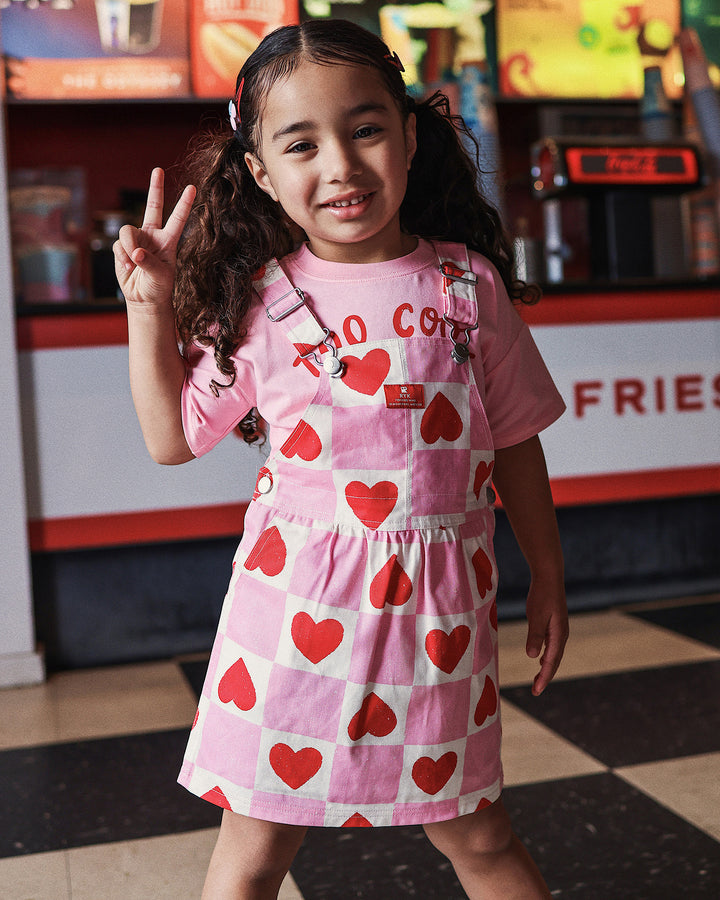 TWIGGY PINI IN HEART GINGHAM