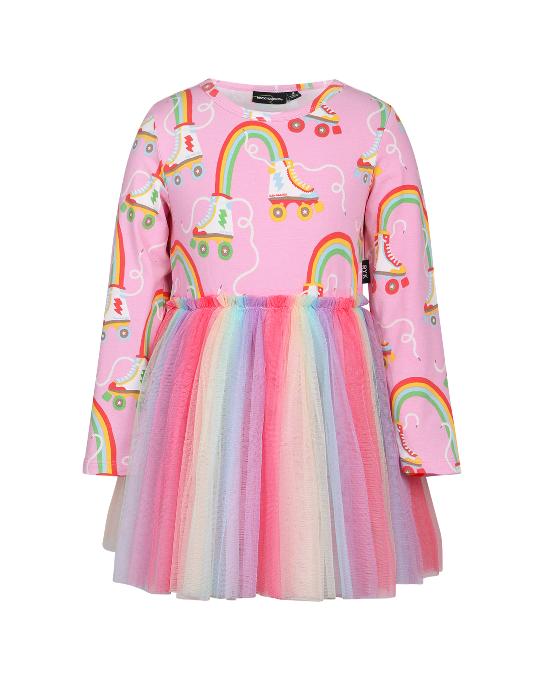 LET THE GOOD TIMES ROLL LONG SLEEVE CIRCUS DRESS