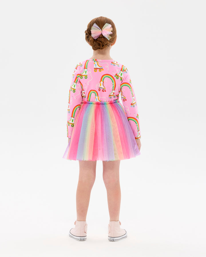 LET THE GOOD TIMES ROLL LONG SLEEVE CIRCUS DRESS