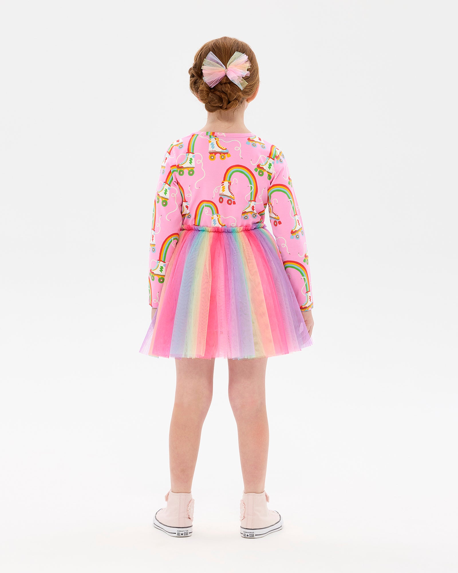 LET THE GOOD TIMES ROLL LONG SLEEVE CIRCUS DRESS