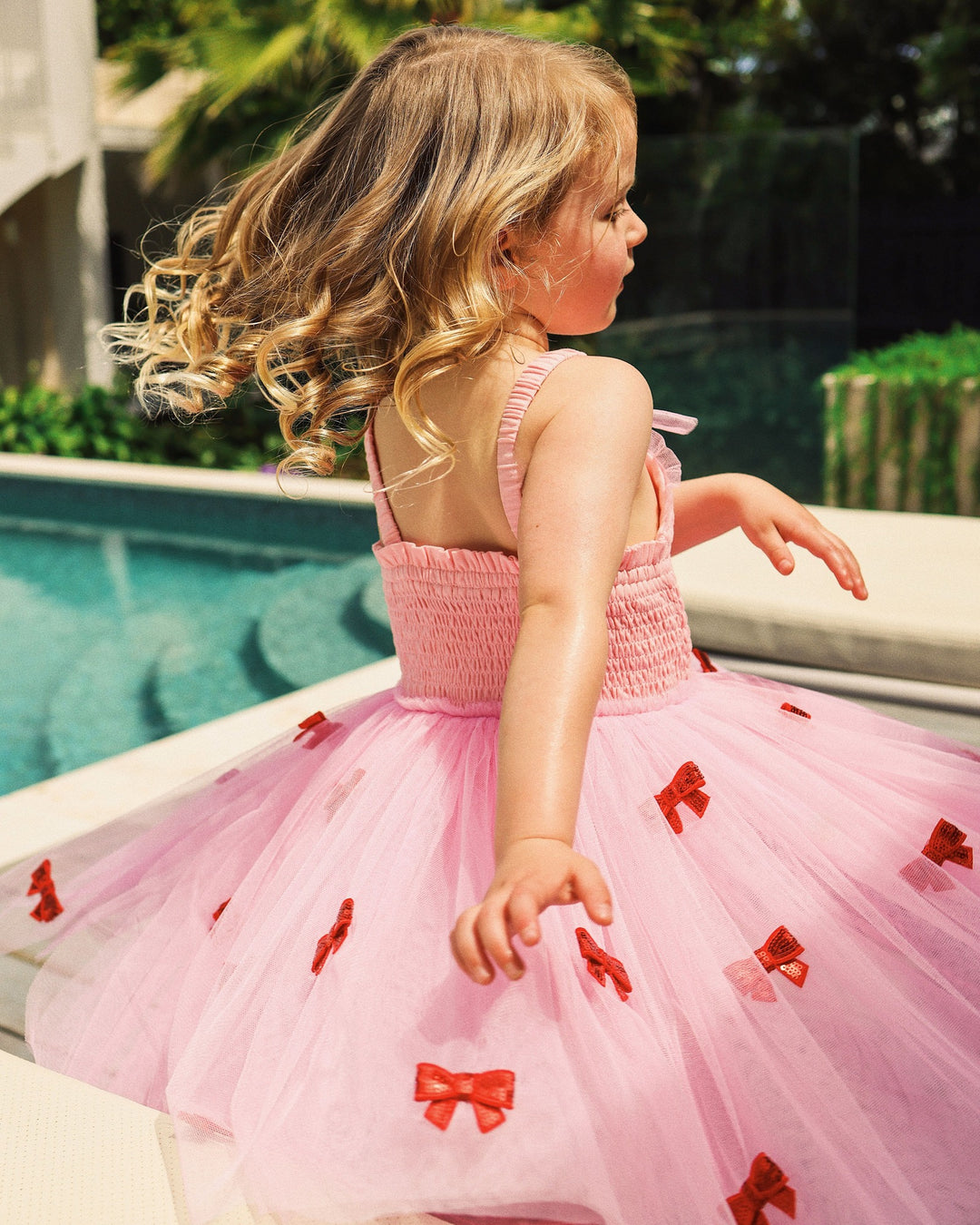 WISHES DRESS IN HEAVENLY PINK