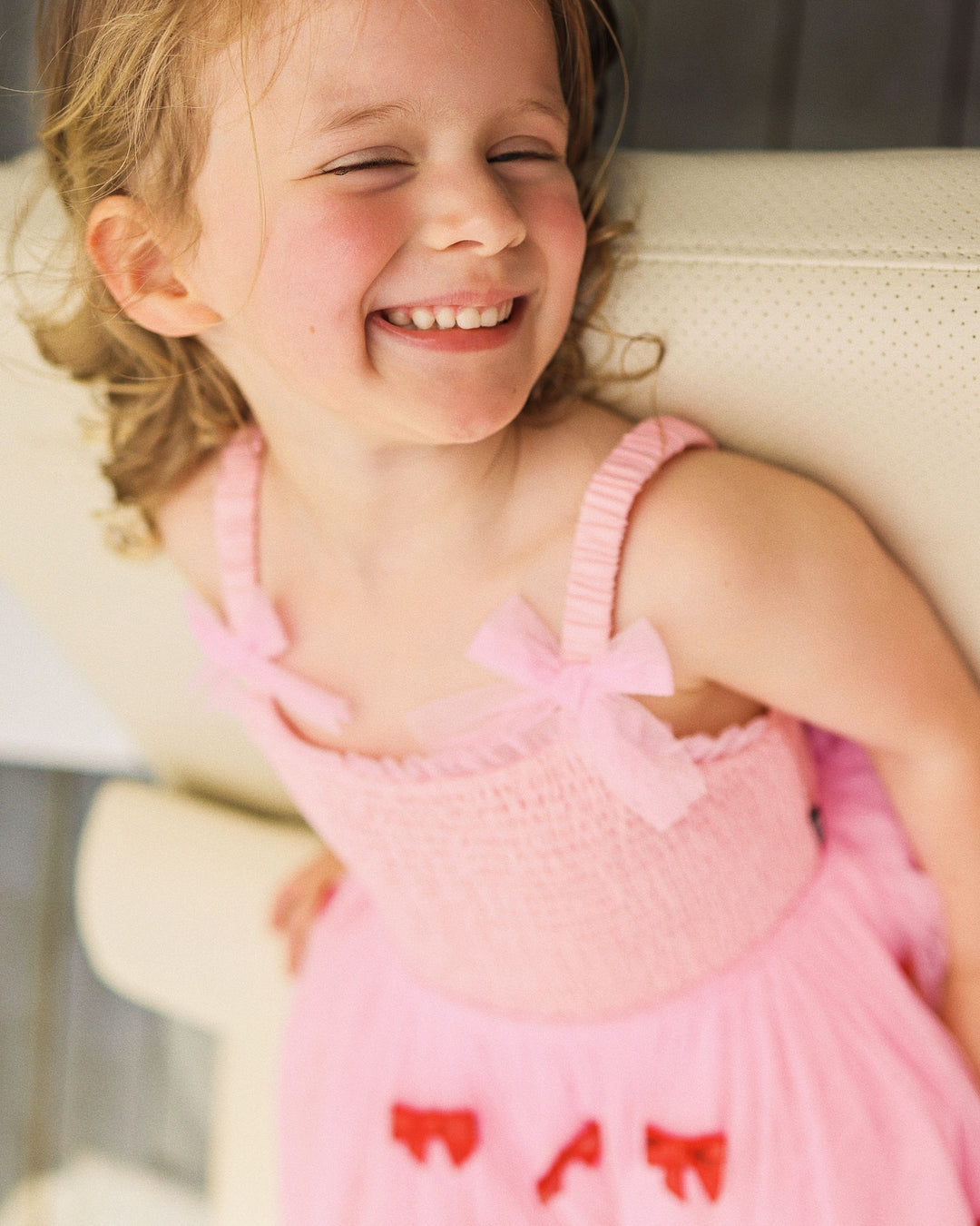 WISHES DRESS IN HEAVENLY PINK