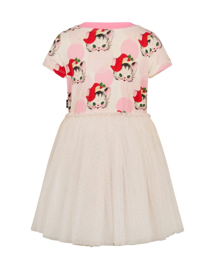 DANCE DRESS IN CREAM PINK