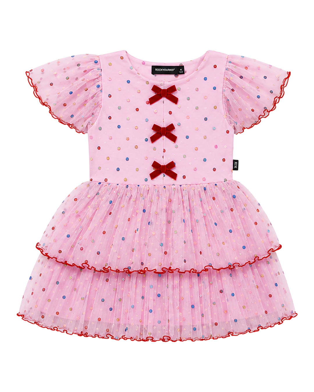 VALENTINE DRESS IN PINK POP